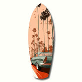 California Dreams V2 Glass Wall Art.